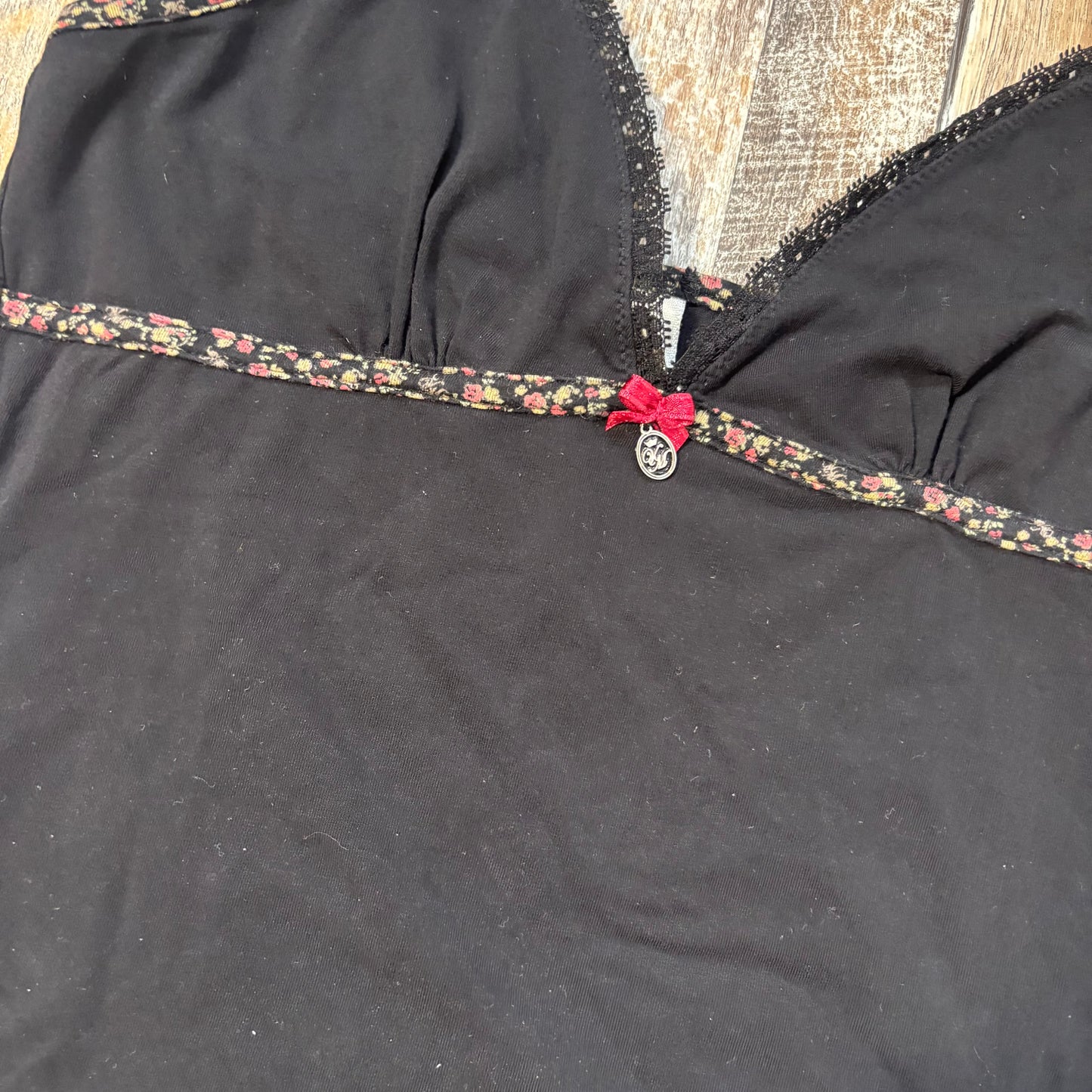 Vive Maria cami fop black floral size S